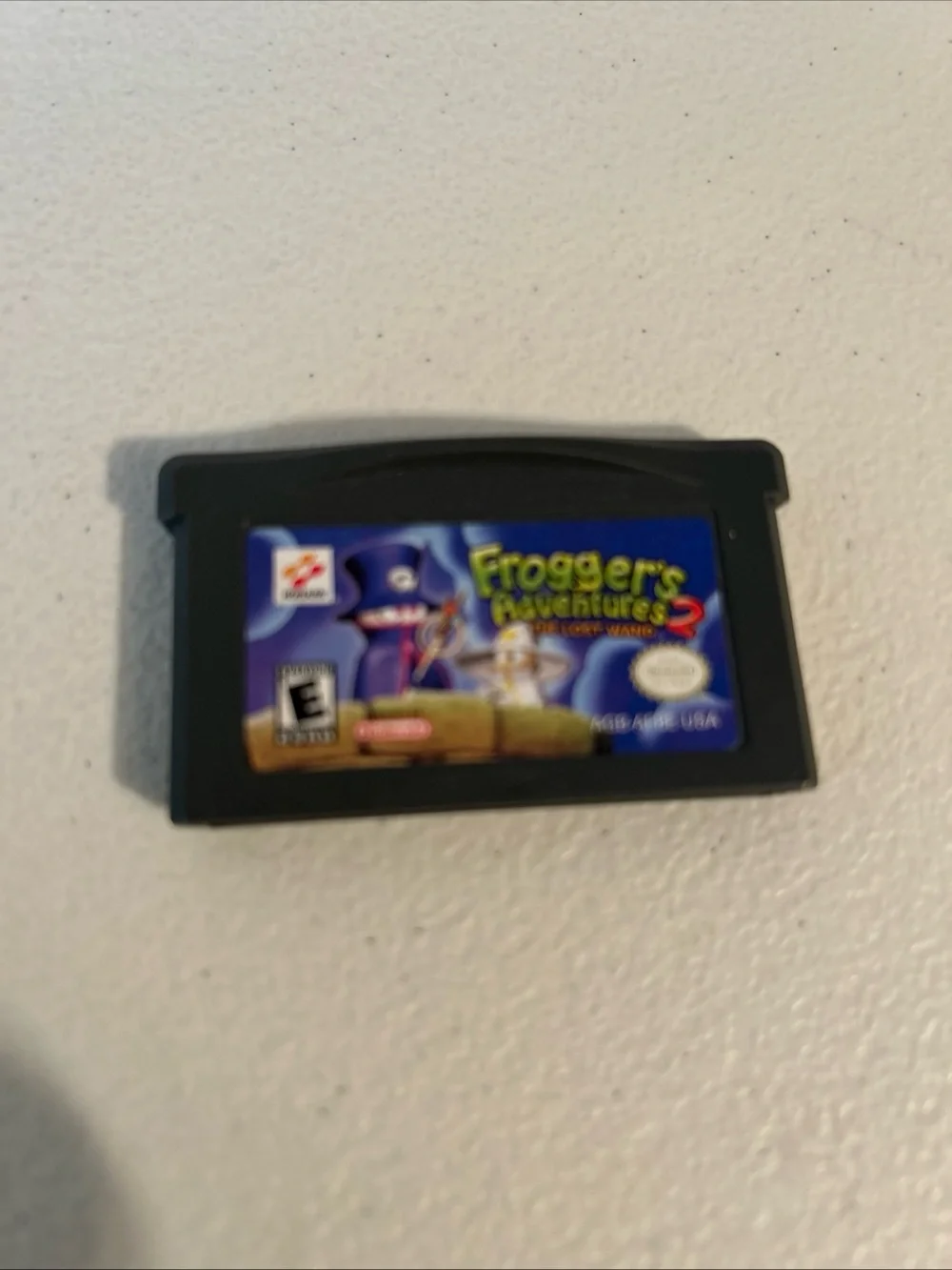 Nintendo Frogger's Adventures 2 - Black Cartridge with Colorful Label